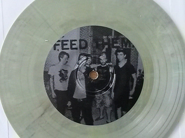 Eating Glass – Feed Them To The Vultures 7" (Green Vinyl) - PRE-OWNED