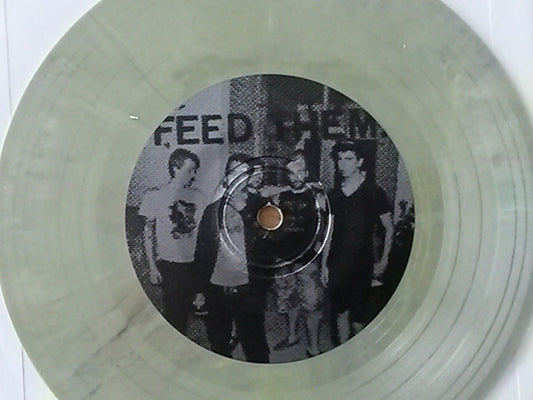 Eating Glass – Feed Them To The Vultures 7" (Green Vinyl) - PRE-OWNED