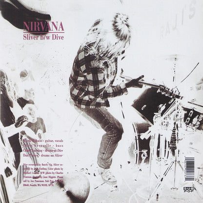 Nirvana – Sliver 7" (Black Vinyl Reissue) - PRE-OWNED