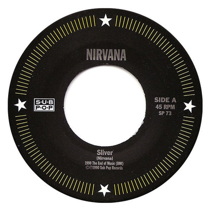 Nirvana – Sliver 7" (Black Vinyl Reissue) - PRE-OWNED