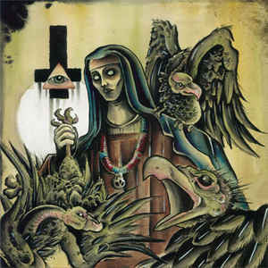 Eating Glass – Feed Them To The Vultures 7" (Green Vinyl) - PRE-OWNED